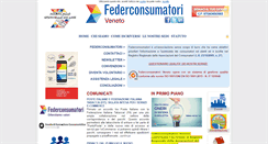 Desktop Screenshot of federconsveneto.it