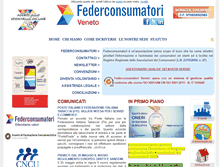 Tablet Screenshot of federconsveneto.it